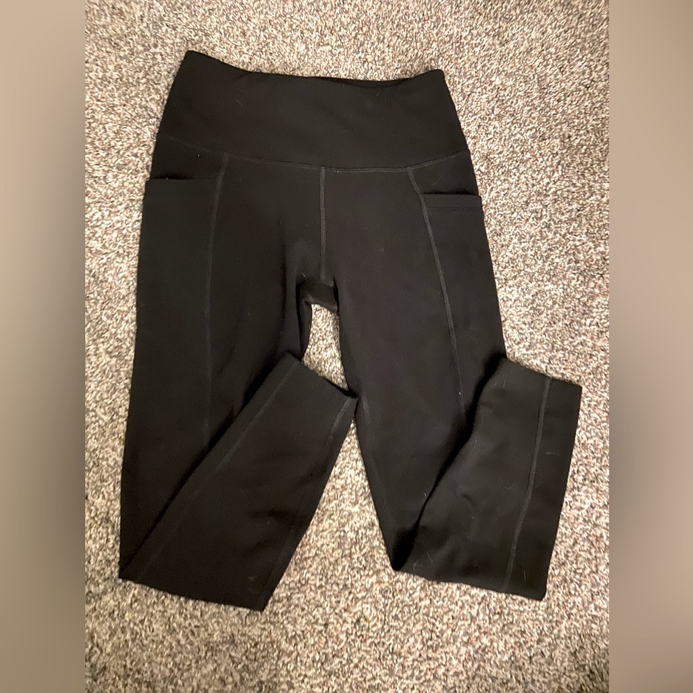 Apana Womens Black Leggings